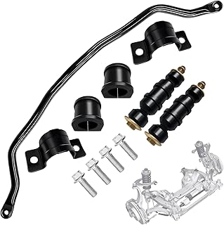 [33mm] Front Sway Bar Kit, 927-100 Front Suspension Stabilizer Bar with Sway Bar Link Kit Fits for Chevy Buick Pontiac Impala Limited Grand Prix Monte Carlo Venture Montana Century, 10257316
