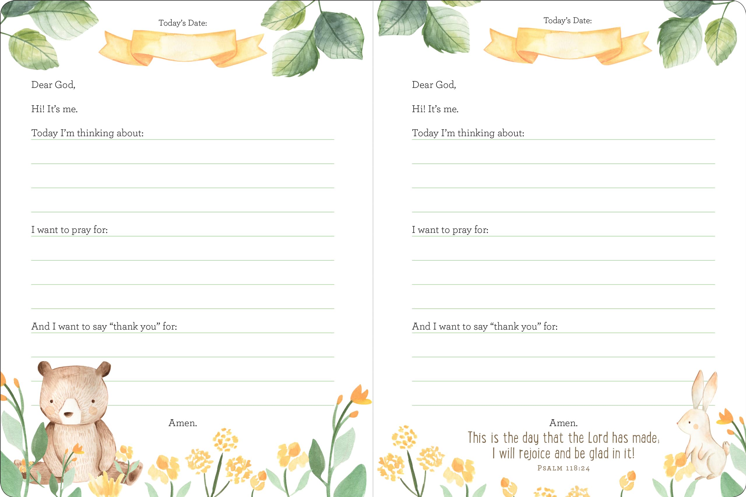 My First Prayer Journal: Thank You for This Day! - Image 6