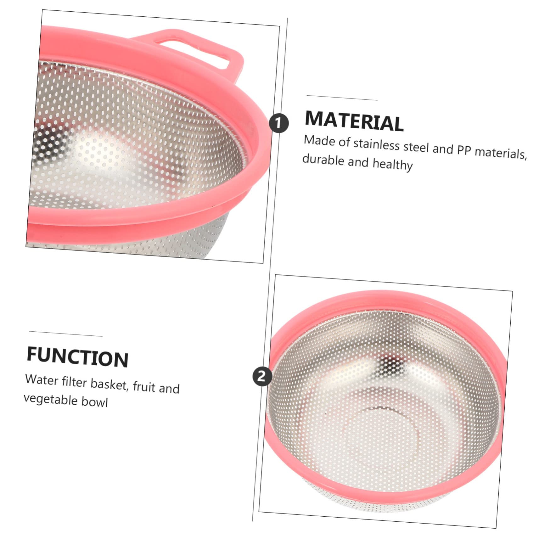 1 Pezzo In Acciaio Inossidabile Riso Lavaggio , Cestello Di Scarico