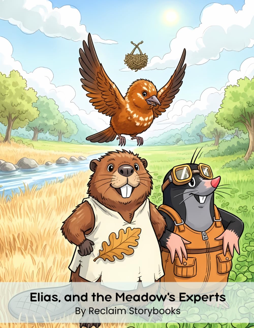 Elias, and the Meadow's Experts: Storybook about - The Circle of Competence, with valuable life lessons and moral values (8.5 x 11”)