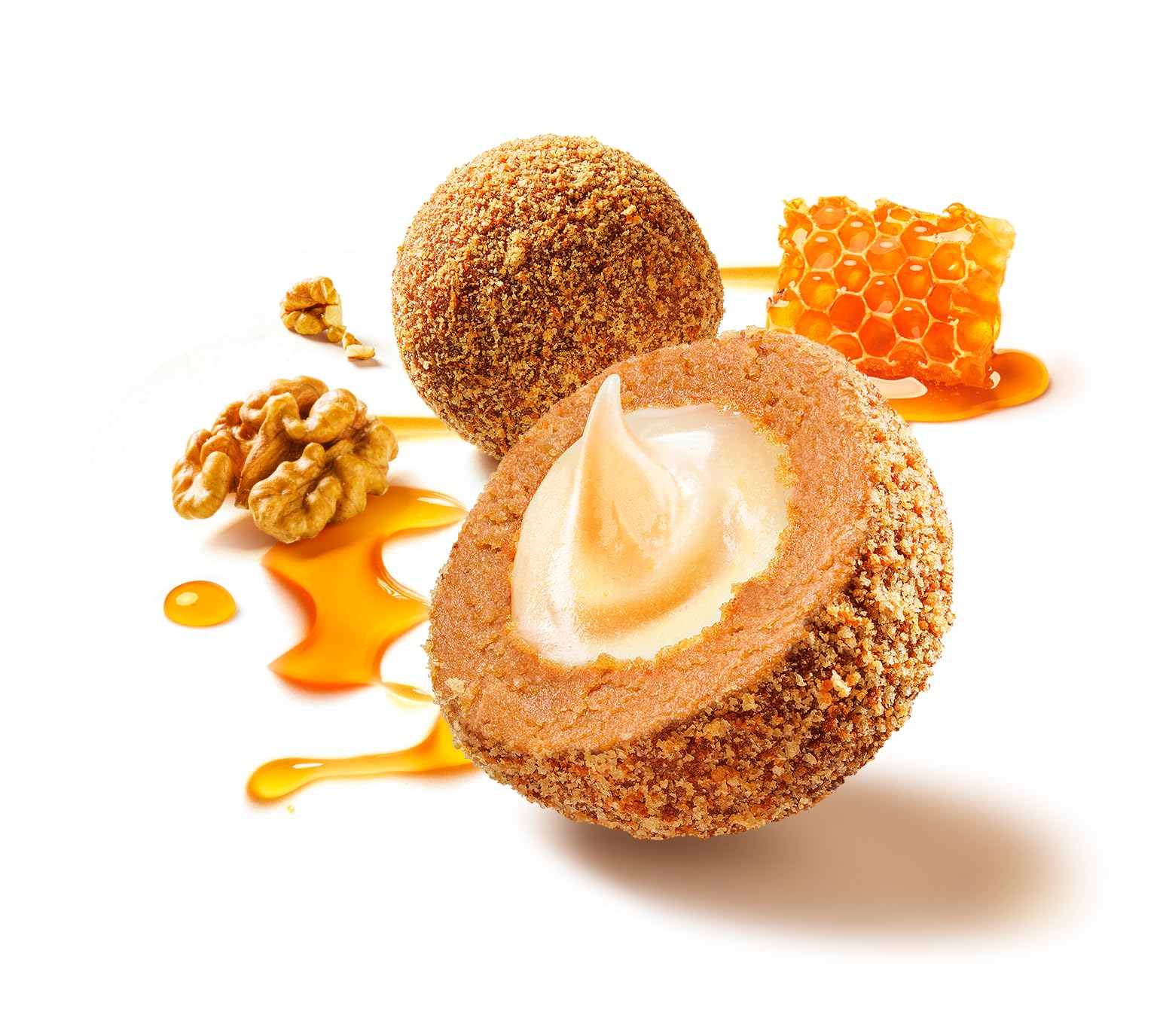 MARLENKA® 4-pack al prezzo di 3 – Palline di miele con noci (4 x 235 g) | Tradizionale dessert ceco | Delizioso snack al miele | Specialità per occasioni speciali