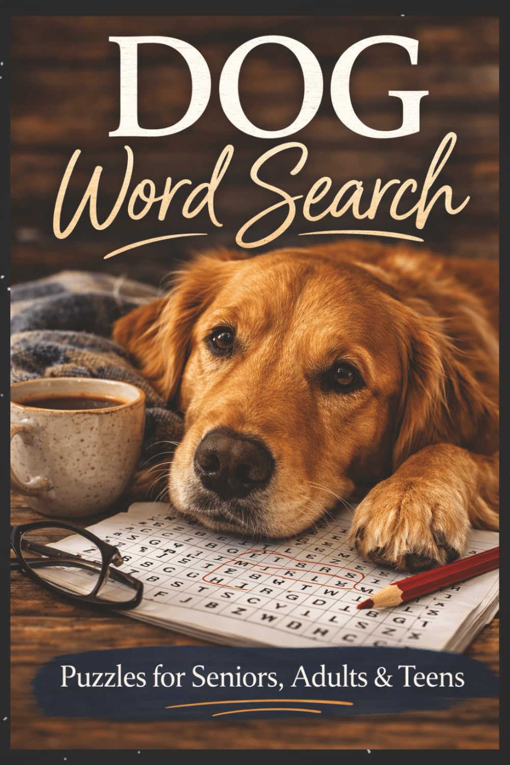 Dog Word Search Puzzle Book: Word Searches with Easy to Read Print about Dogs, Puppies, Dog Breeds and More | 6x9 inches, 110 pages | 50+ Puzzles... Gift for Vacations, Holidays and Free Times