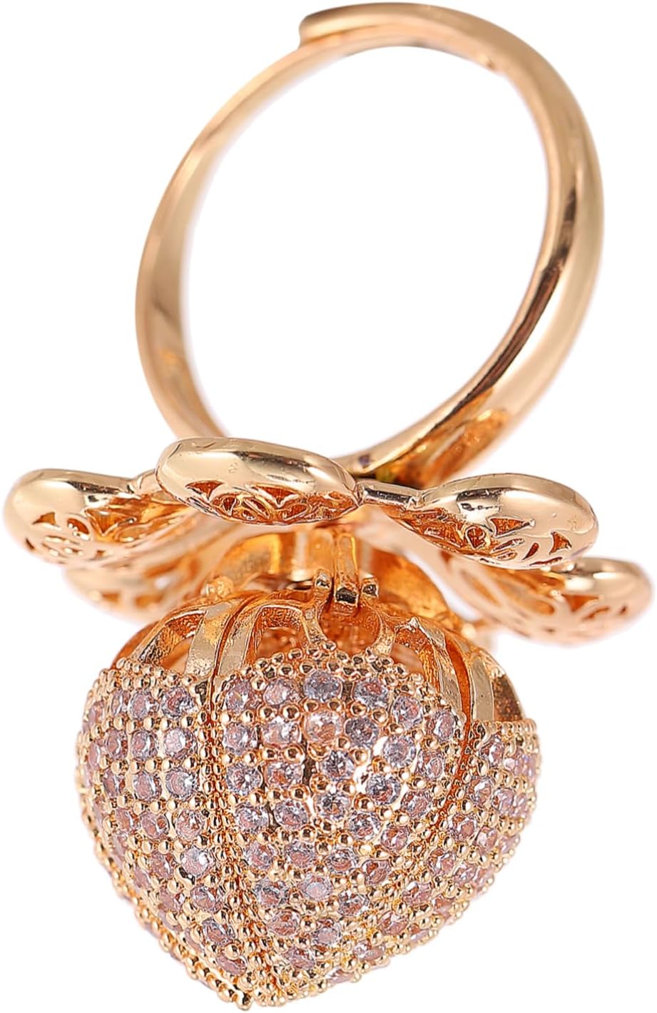WESIEVYARing Remembrance Ornament Rose Chic Jewelry Trendy Jewelry Jewelry Wedding Jewelry Jewelry Memorial Jewelry Women Jewelry Fashion Jewelry Haoshi Golden