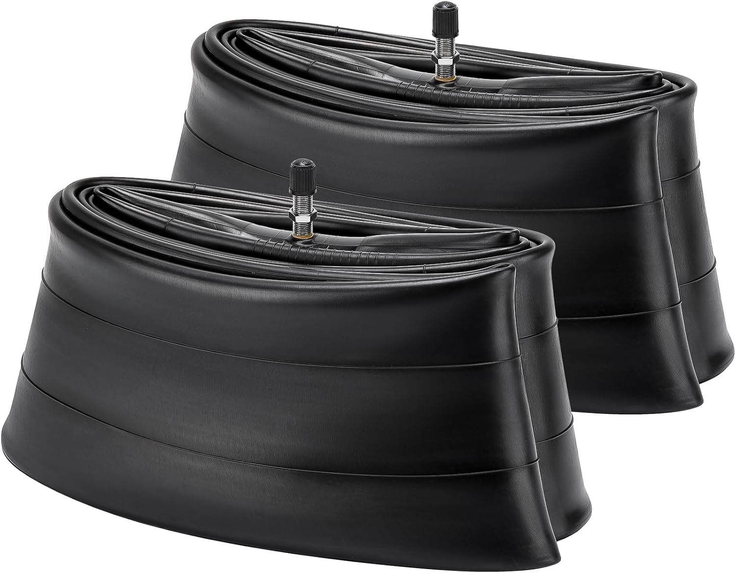 YunSCM 2-PCS 26″ Heavy Obligation E-Bike Fats Tubes 26×4.0/4.5 Schrader Valve Butyl Rubber Bike Tubes Suitable with 26×4 26×4.5 Electrical Bike Bicycle Fats Tire Tubes
