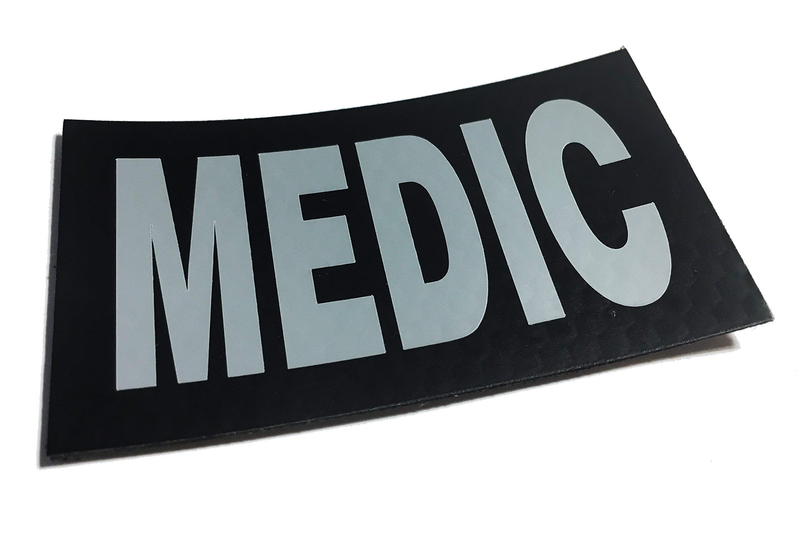 Wolf Grey IR Reflective Combat Medic Us Army Special Forces Infrared Morale Patch