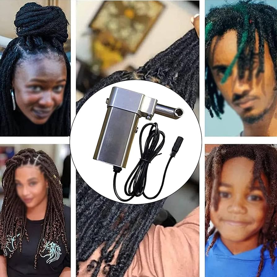 夏季限定値下げ中 電動ドレッドマシン Instant Locs Machine Amazon.co.jp: ドレッドロックマシン、ドレッドロック用の電動