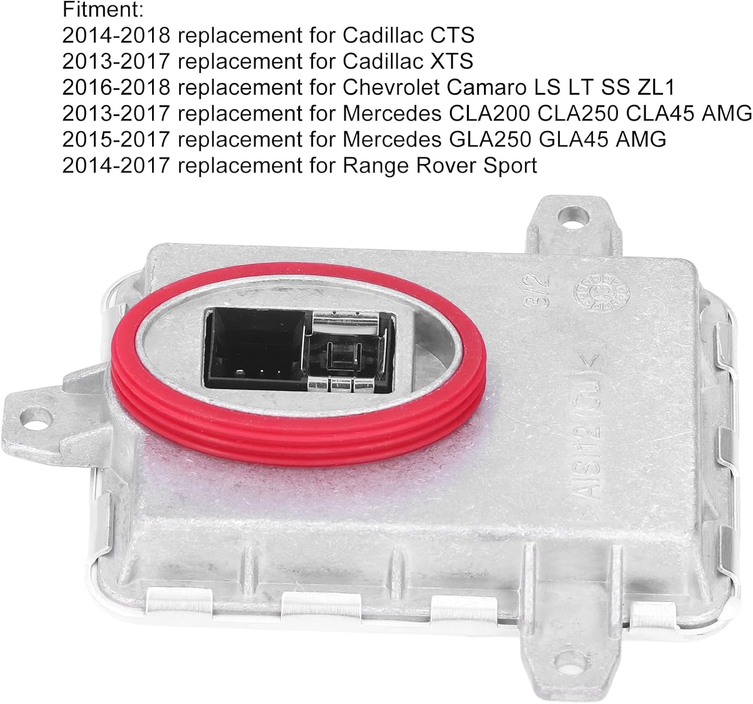 Headlight Ballast, Headlamp Ballast,130732931900, 22791376 5000LM Headlamp Ballast Super Brightness Replacement for LS LT ZL1 2016-2018 for Car