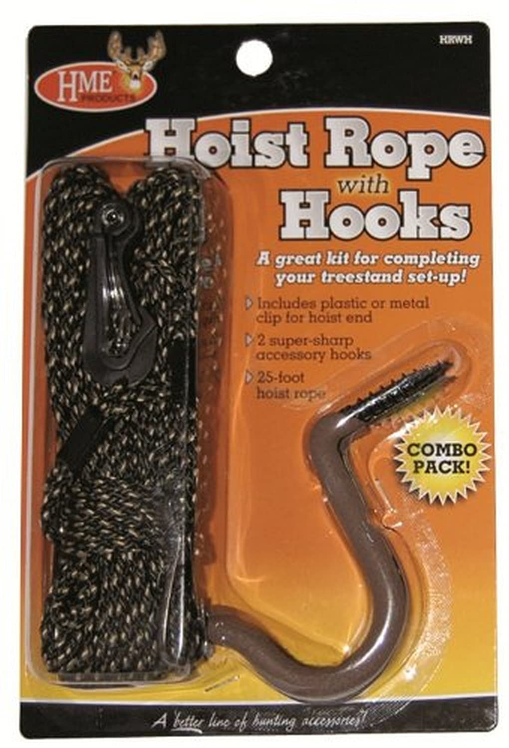 Products Hoist Rope with Hooks, 25-Feet in length