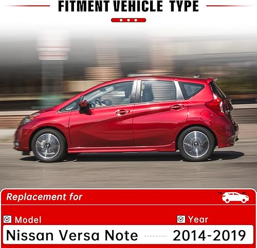 Miniatura 2 de Juego de limpiaparabrisas de repuesto para Nissan Versa Note 2014, 2015, 2016, 2017, 2018, 2019, calidad original, de fábrica, para mi automóvil,