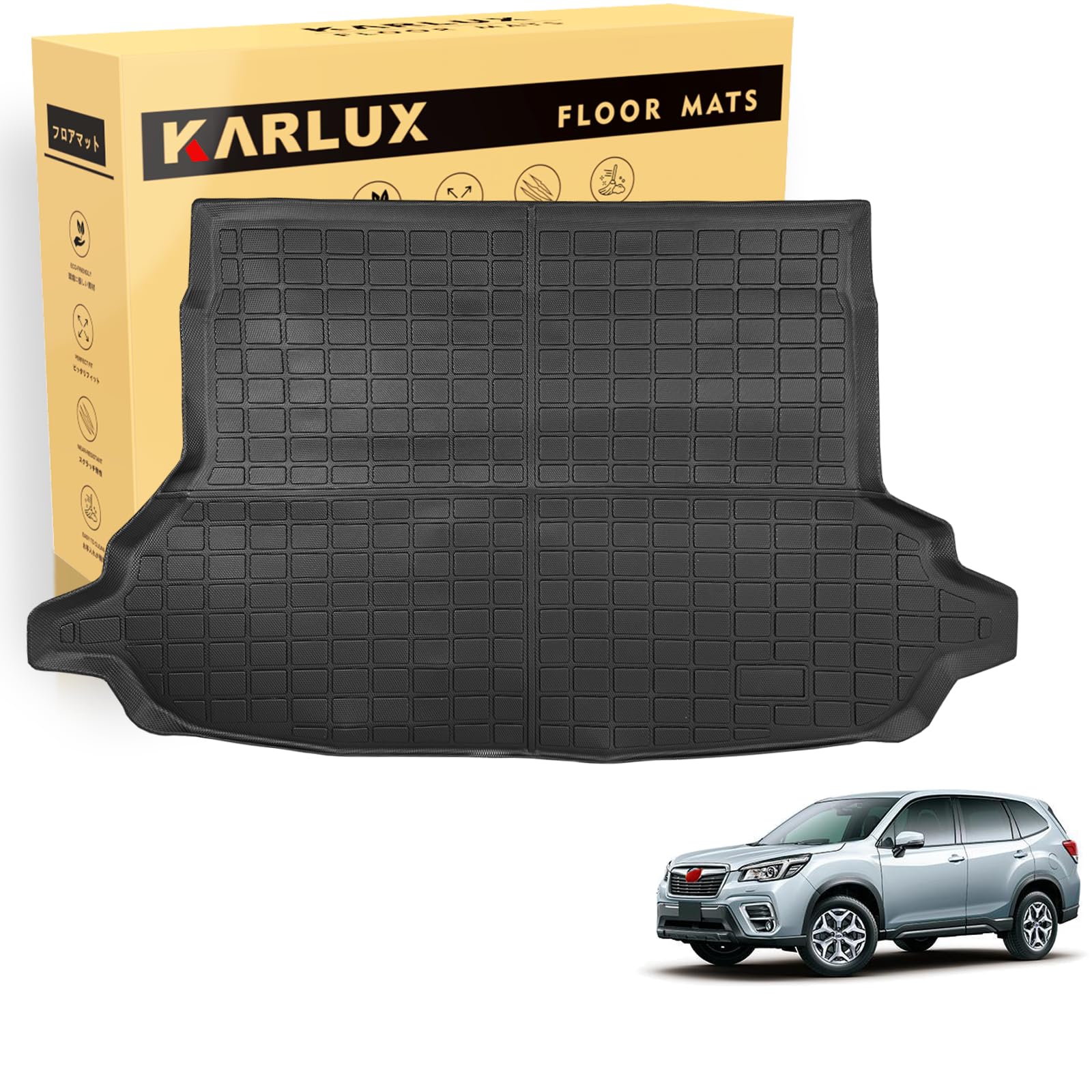 Amazon | KARLUX スバル 新型 フォレスター フロアマット sk系専用 