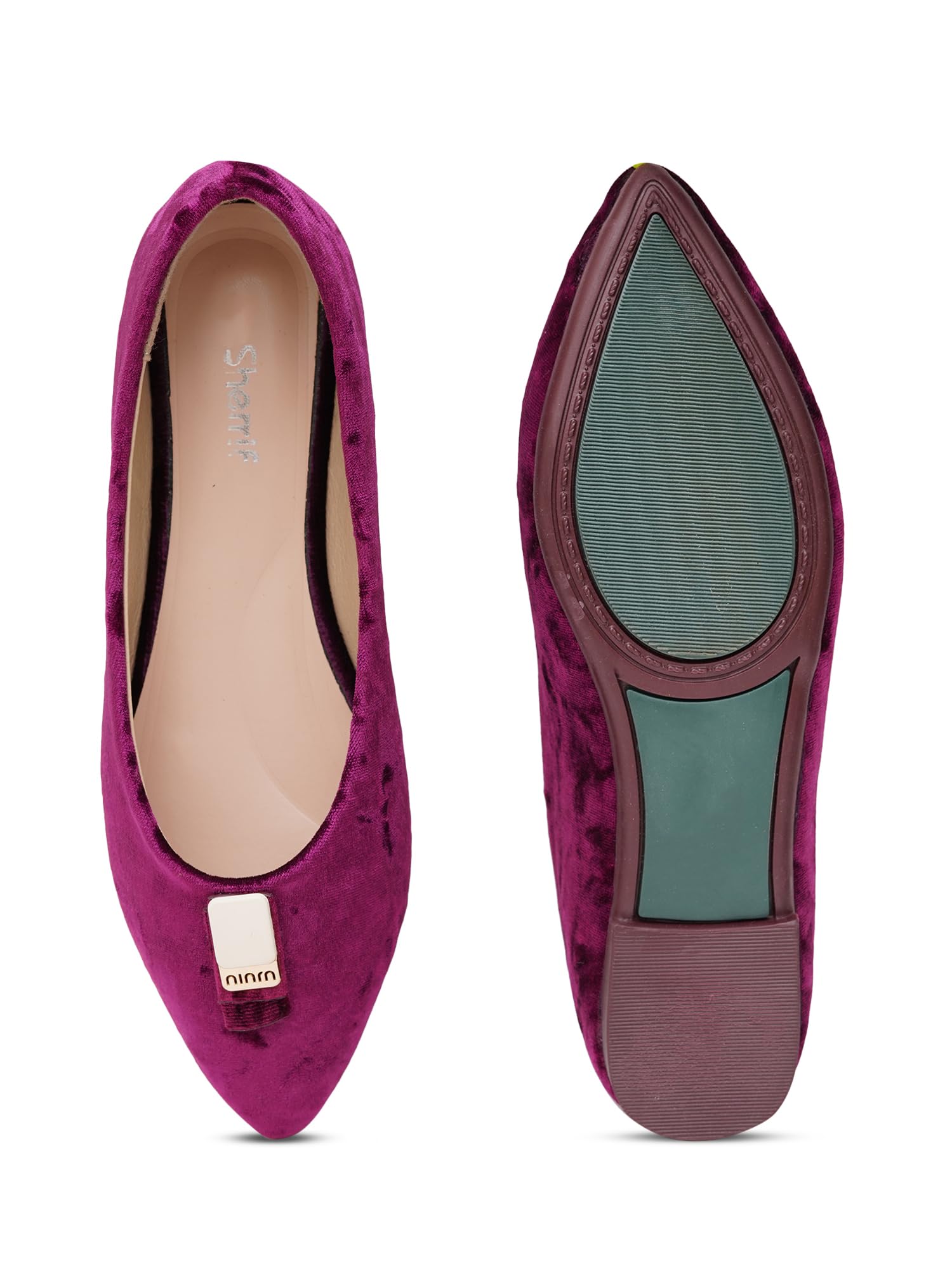 shoes women's casual mules slip-on pointed toe solid flats