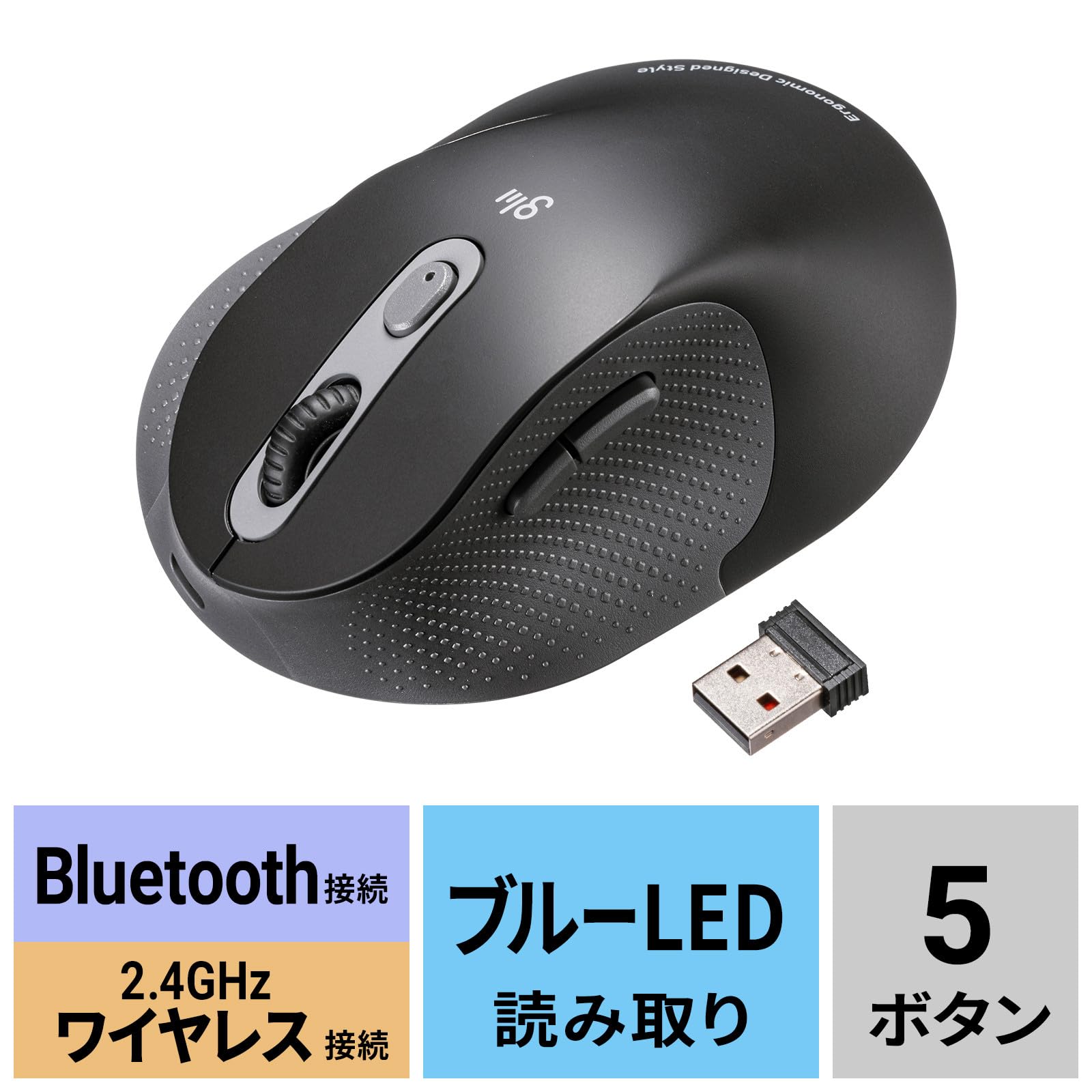 Amazon.co.jp: サンワサプライ 静音ワイヤレスエルゴノミクスコンボ