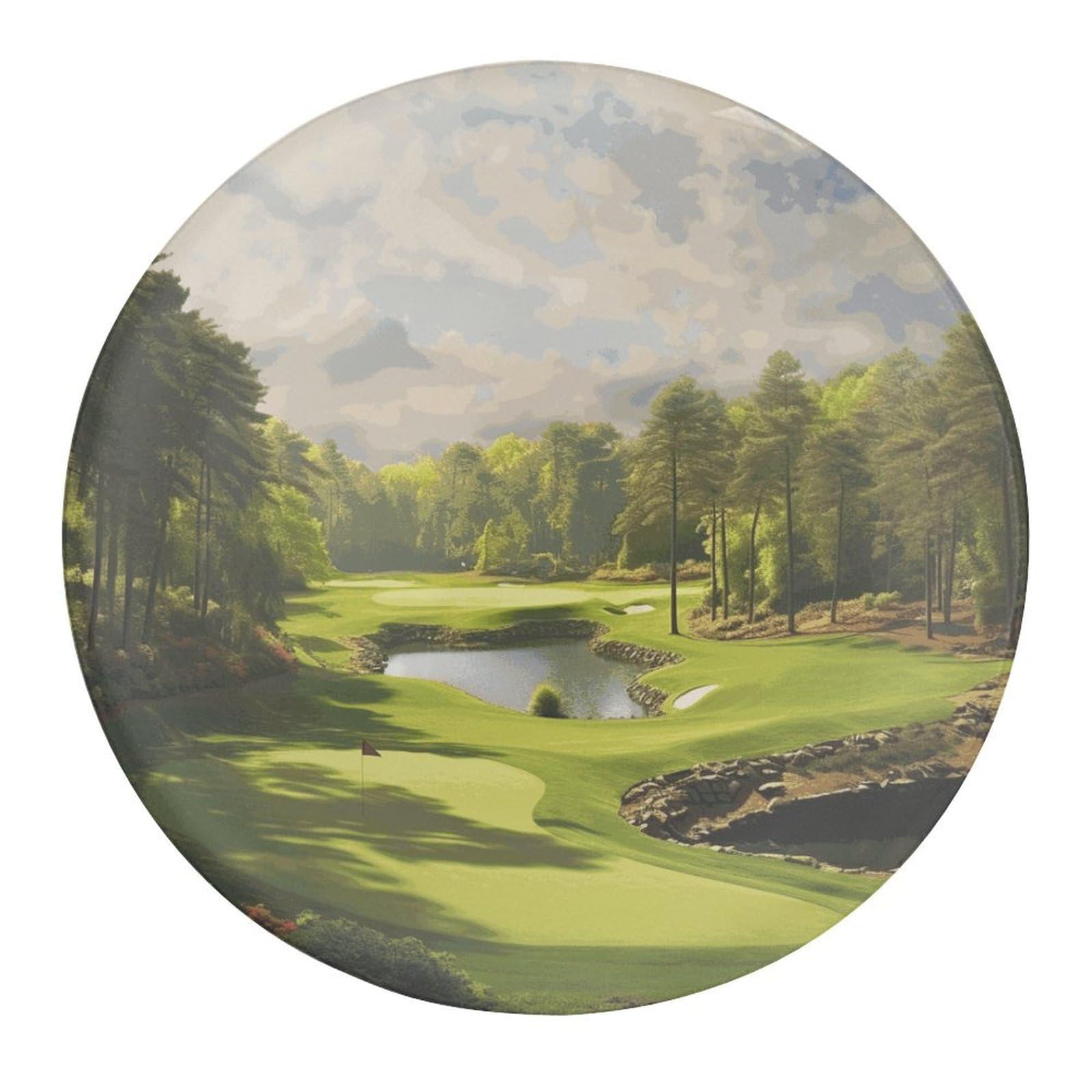 Fekiloot Style Golf Court Refrigerator Magnet Fridge Magnet4 Pcs