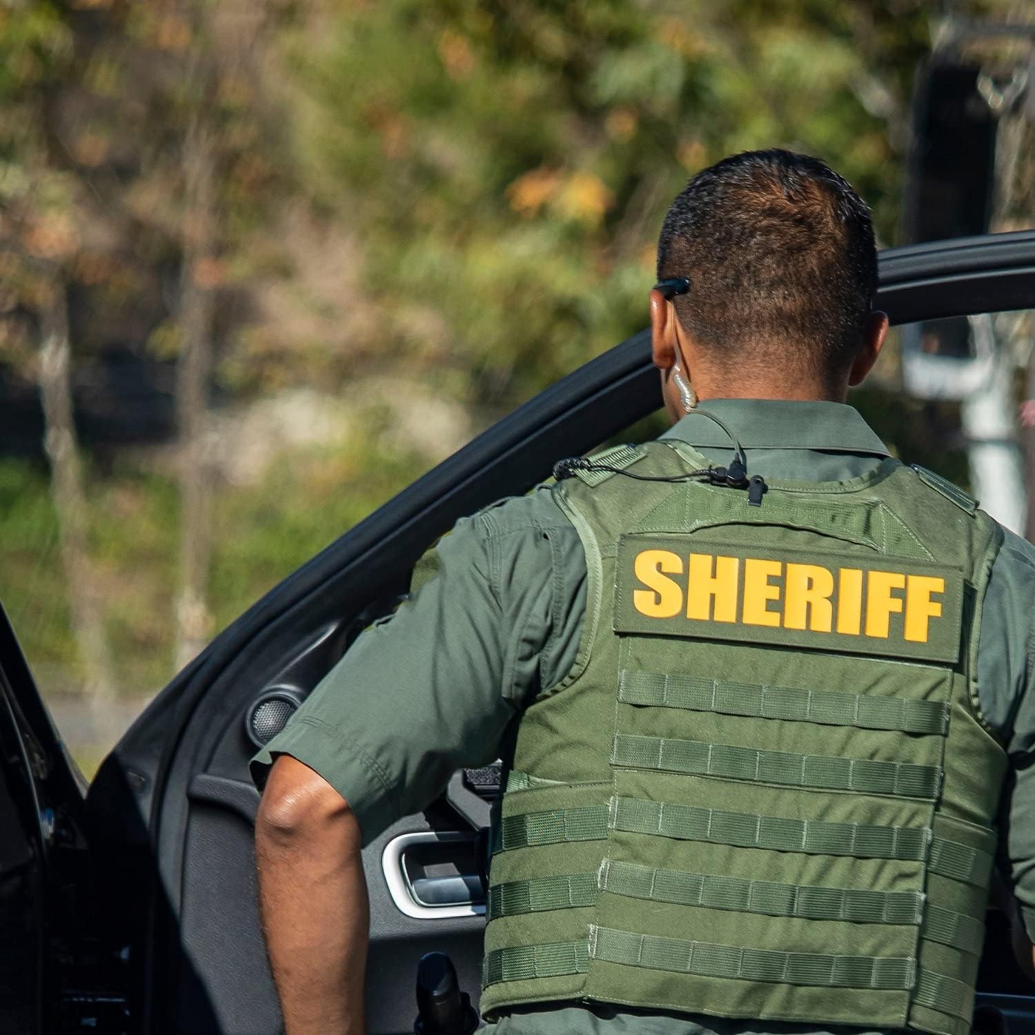 SHEEPDOG MICROPHONES Alpha Quick Disconnect Police Mic, Compatible with Harris XL150P XL185 XL200P XG100P Extreme 400P Radios