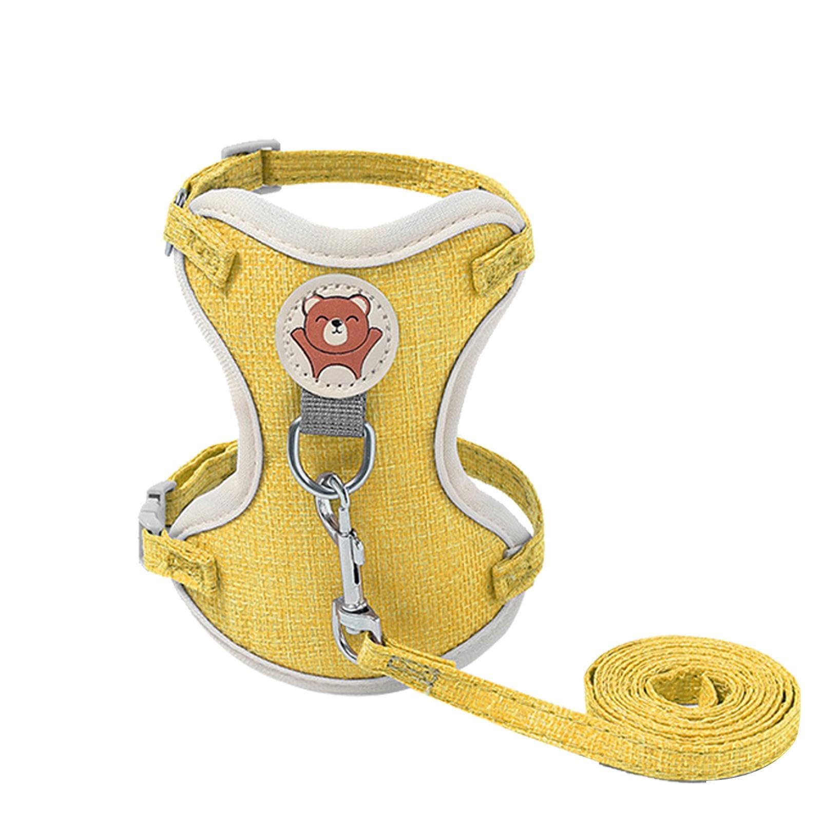 Cat Vest Harness Adjustable Breathable Fashion Pet Outdoor Harnesses