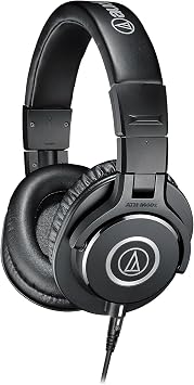 Audio-Technica M40x Professional Headphones for Studio Monitoring Black