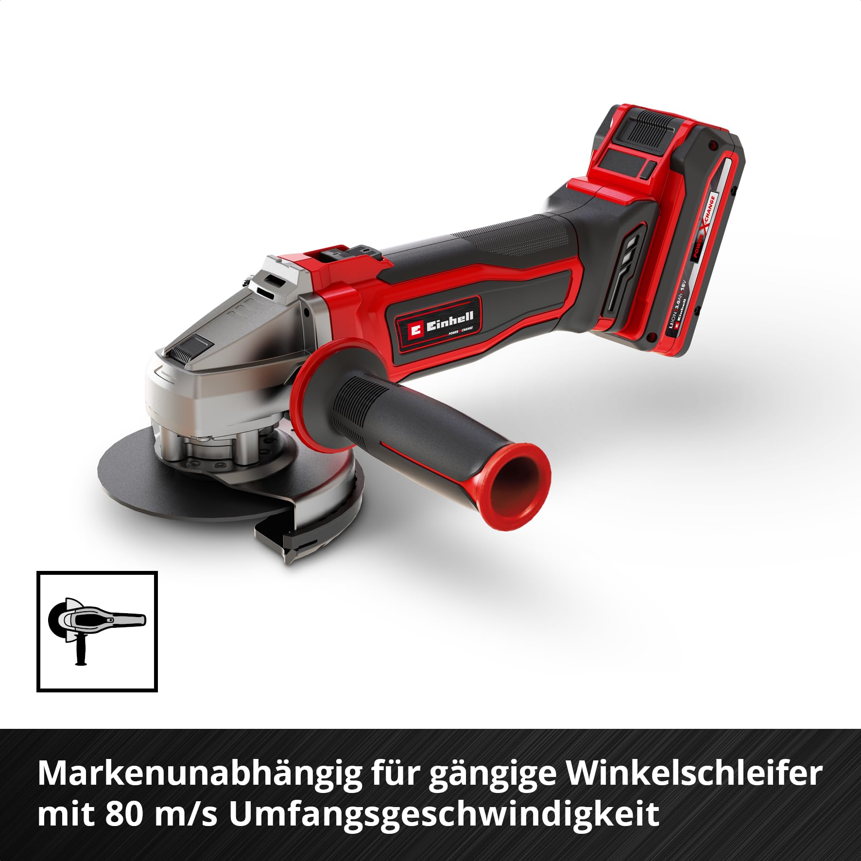 Original Einhell Trennscheiben Metall, 50-tlg., Ø 125 mm in Dose (Schnelles Trennen, Metallverarbeitung, Leichter Schnitt, MPA-zertifiziert, Markenunabhängig)