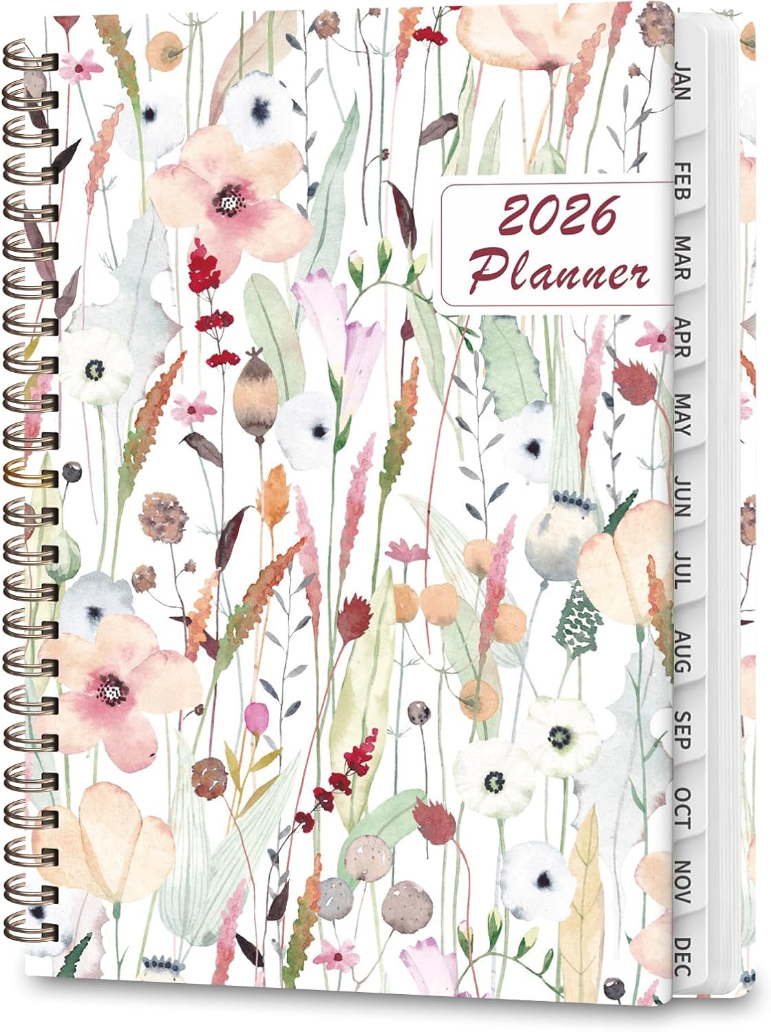 Product image of 2026 Planner, Weekly and Monthly Calendar Planner Organizer, January-December, Academic Planning Agenda Book, Office School Home Suppiles for Women & Men, 6.3" × 8.5"