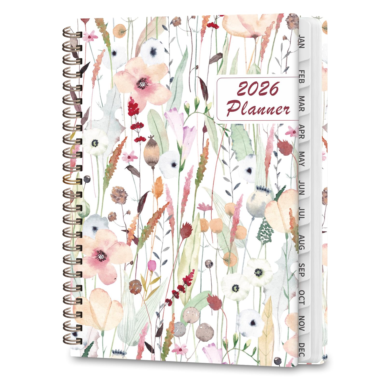 2026 Planner, Weekly and Monthly Calendar Planner Organizer, January-December, Academic Planning Agenda Book, Office School Home Suppiles for Women &