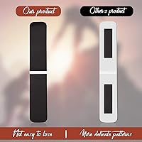 Vista 4 de Zonon Marcapáginas magnético de la Biblia, 12 unidades, con texto inspirador, escritura cristiana, versículo religioso, marcador magnético, clip