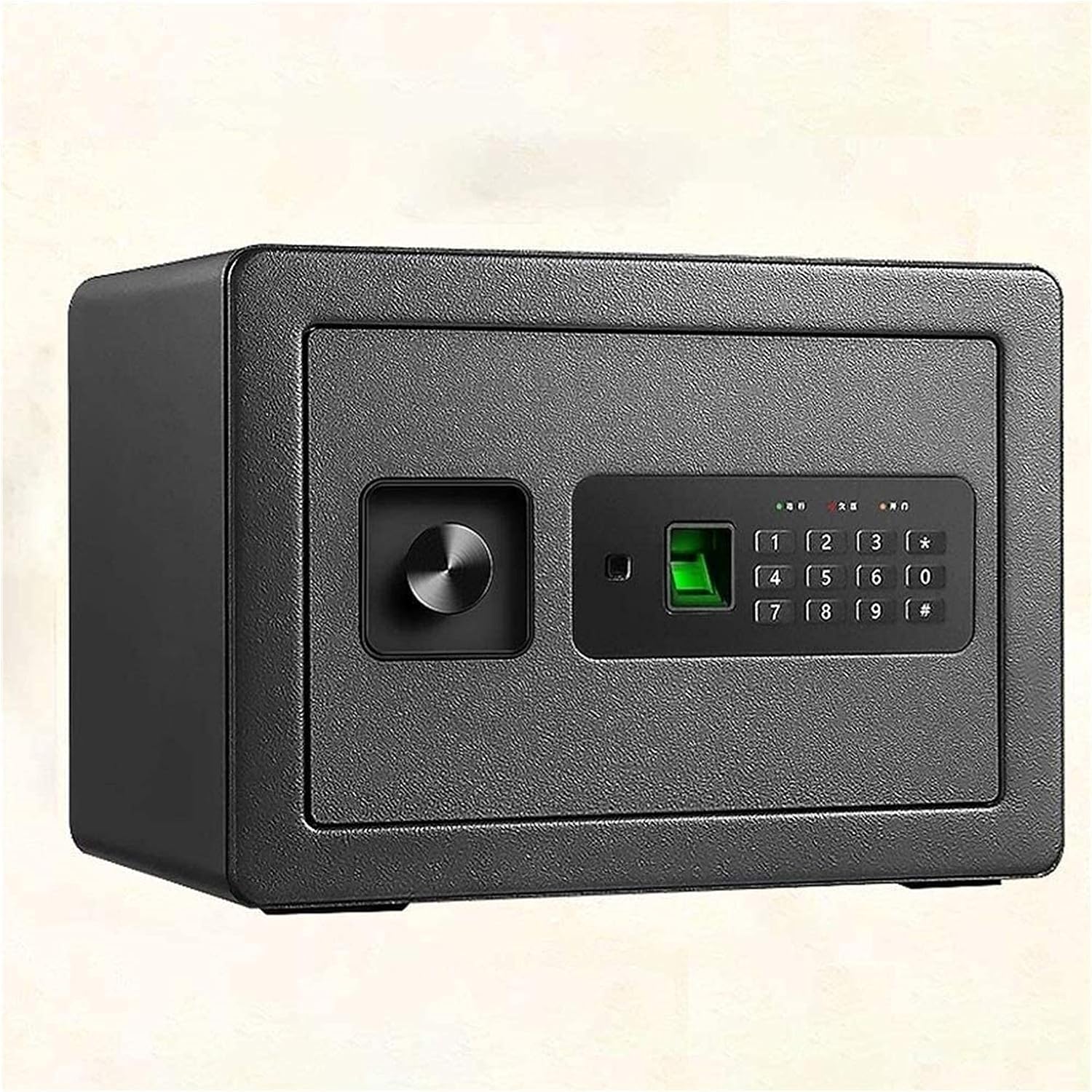Fireproof Waterproof Safe Safes and Money Box, Safety Boxes Electronic Security Portable Digital Cabinet with Keypad Lock & Solid Steel, Great for Home Off,