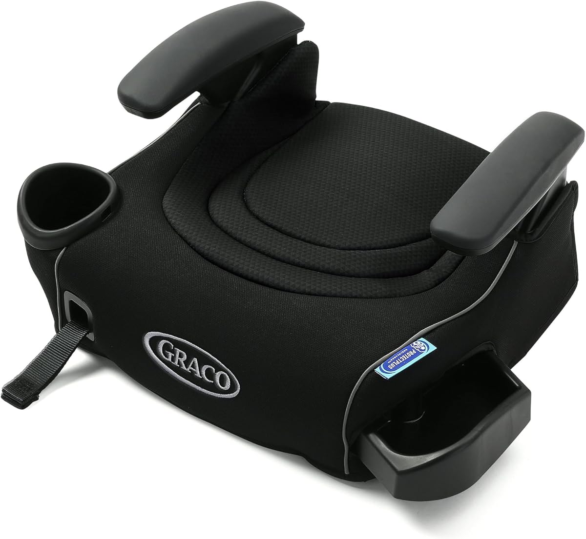 Graco® TurboBooster® LX Backless Booster with Affix Latch | Backless Booster Seat for Big Kids Transitioning to Vehicle Seat Belt (Rio)