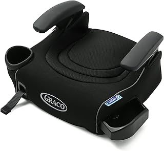 Graco® TurboBooster® LX Backless Booster with Affix Latch | Backless Booster Seat for Big Kids Transitioning to Vehicle Seat Belt (Rio)