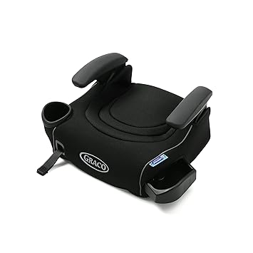 Graco TurboBooster LX Backless Booster with Affix Latch | Backless Booster Seat for Big Kids Transitioning to Vehicle Seat Belt Rio
