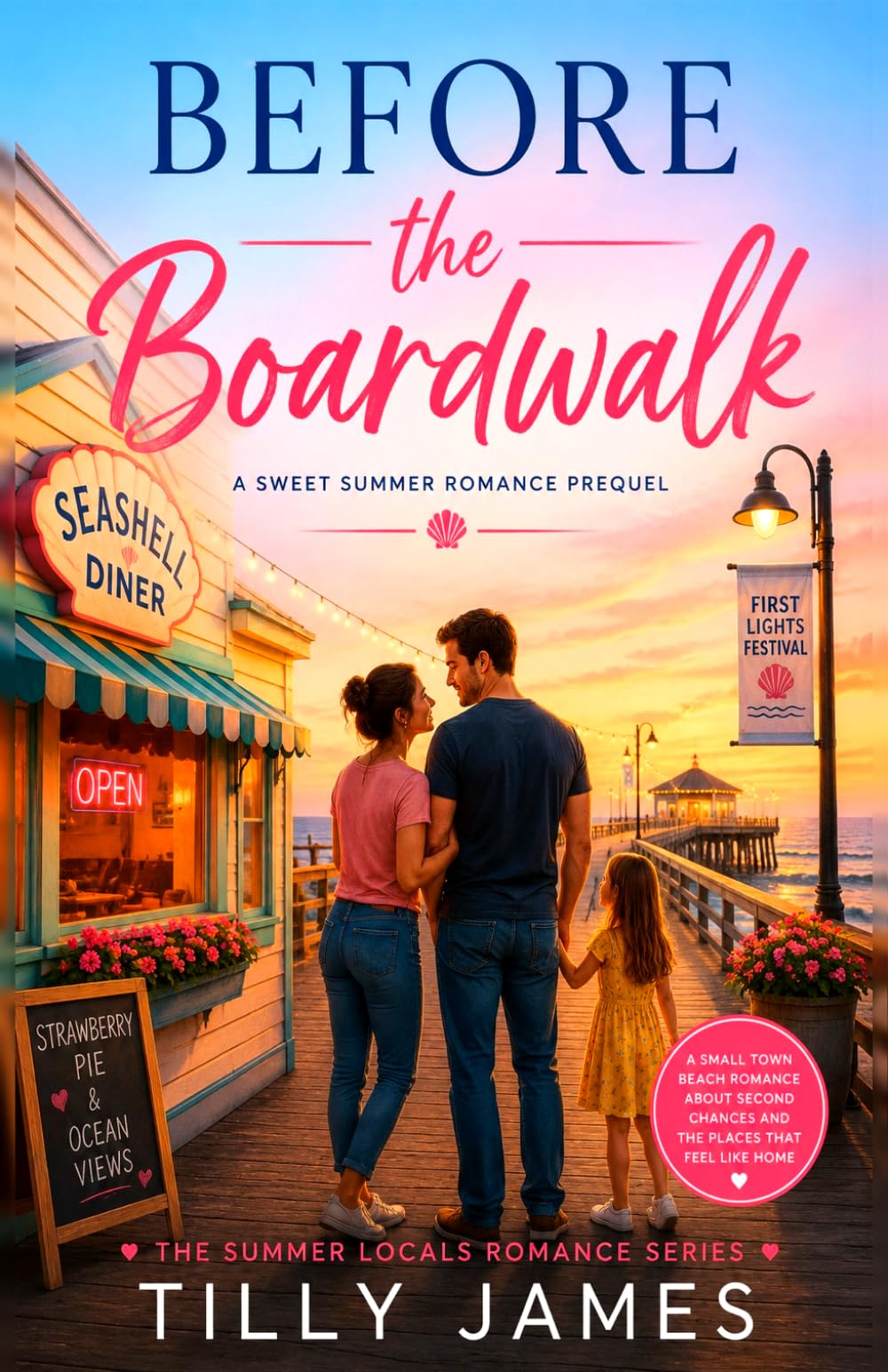 Before The Boardwalk: A Sweet Summer Romance Prequel
