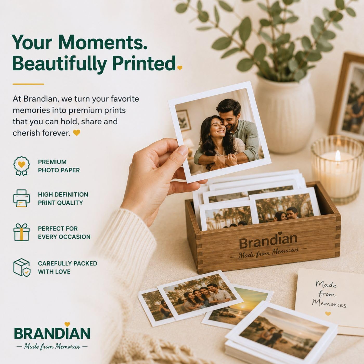 Personalized Mini Photo Prints - Create Keepsakes! -6 Personalized Mini Photo Prints - Create Keepsakes! -6
