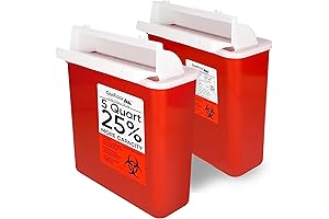 Oakbridge Products Sharps Container for Home Use and Professional