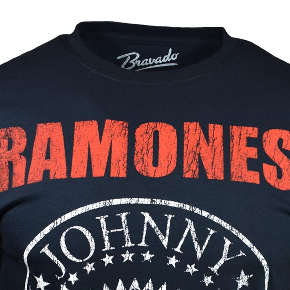 Amazon.com: Bravado Ramones Men's T-Shirt, Johnny, Joey
