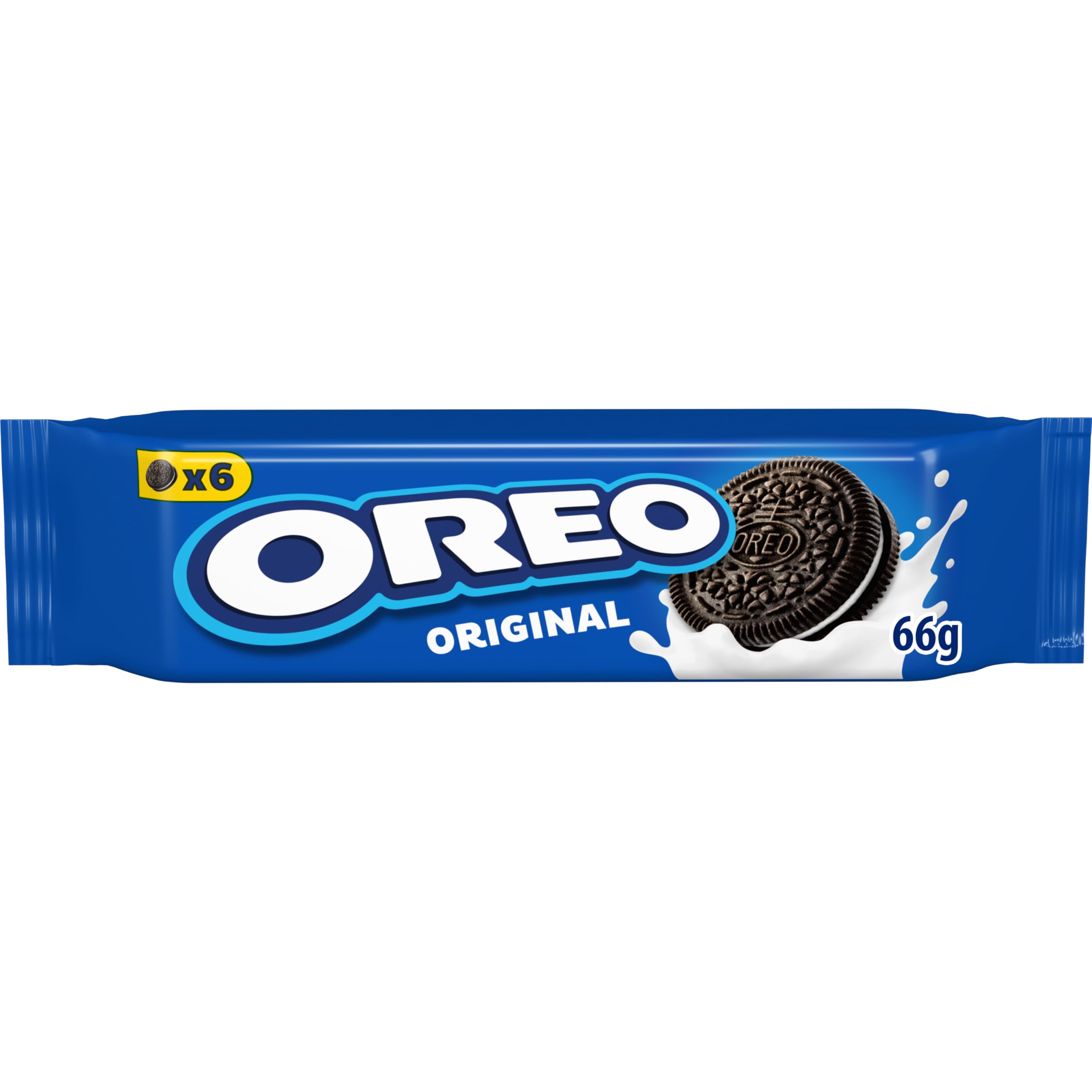 Oreo Original, Biscotti al Cacao Ripieni di Crema al Gusto Vaniglia, 20 monoporzioni da 66 g