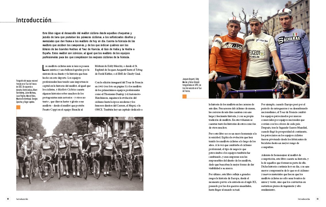 Maillots ciclistas: Diseños míticos llenos de arte e historia (SIN COLECCION)