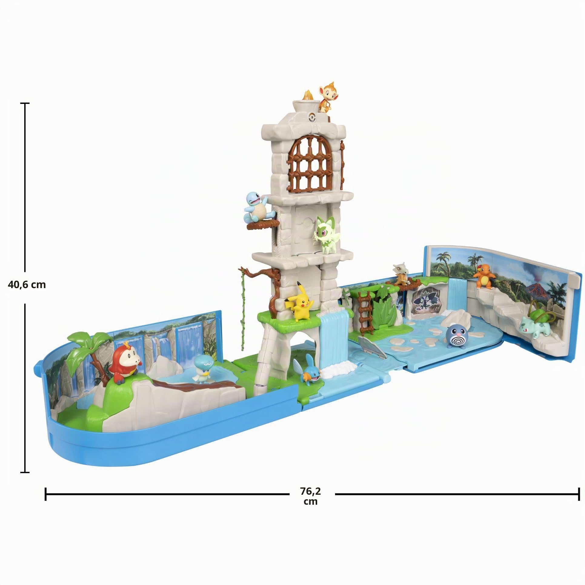 PKW - Carry Case Battle Ruins Playset (Pokemon Playset)