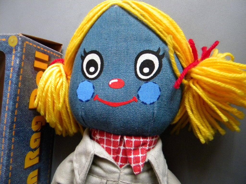Amazon.co.jp: 当時物 金髪 Vampeeee's Denim Rag Doll デニム