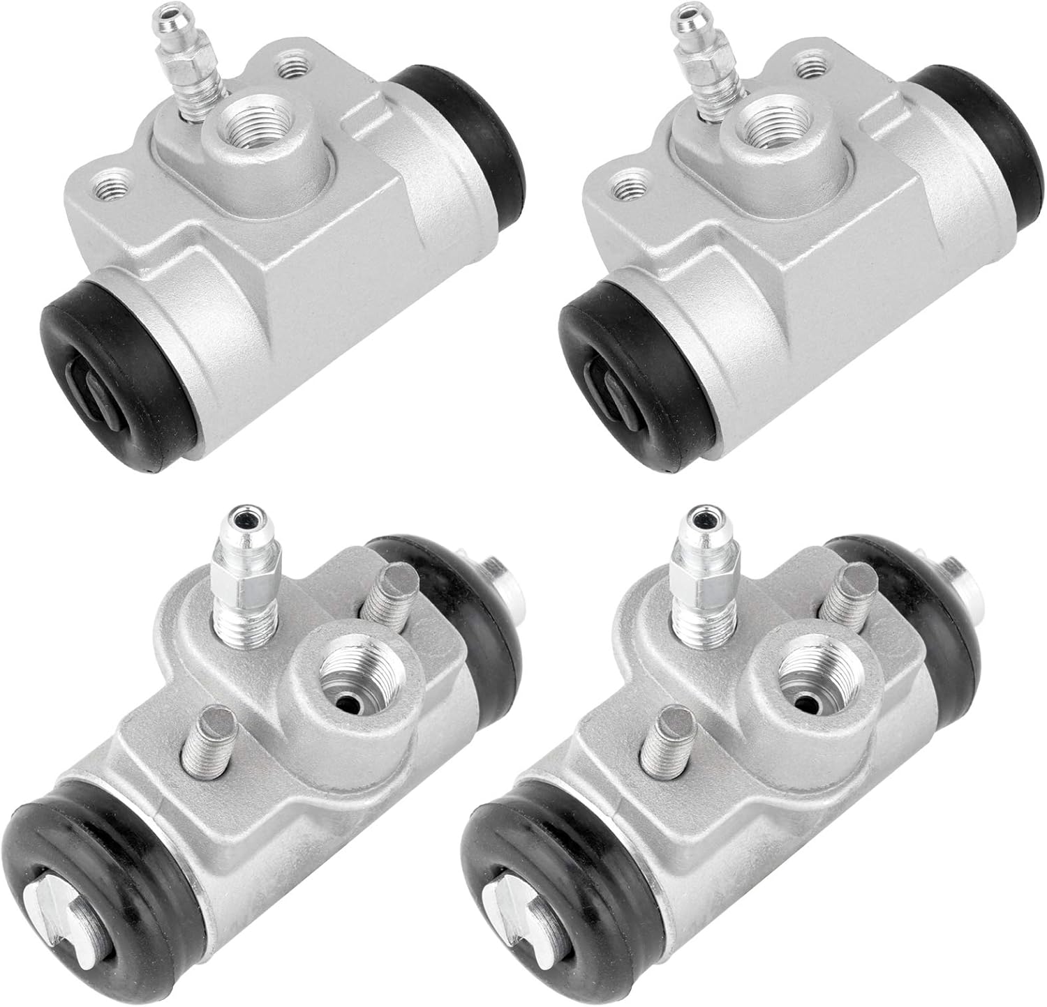 Caltric 2 Front And Rear Wheel Hub Brake Cylinder Compatible with Kawasaki 43092-1054 43092-1053