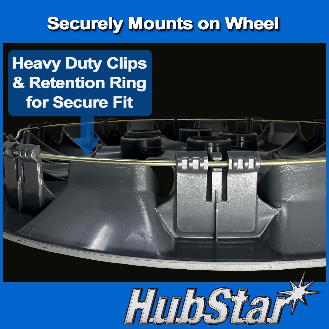 Hubcaps Fits Nissan Sentra 2013-2019, Leaf 2013-2018, Premium Replica 16-inch Replacement, Silver, 4 Pieces