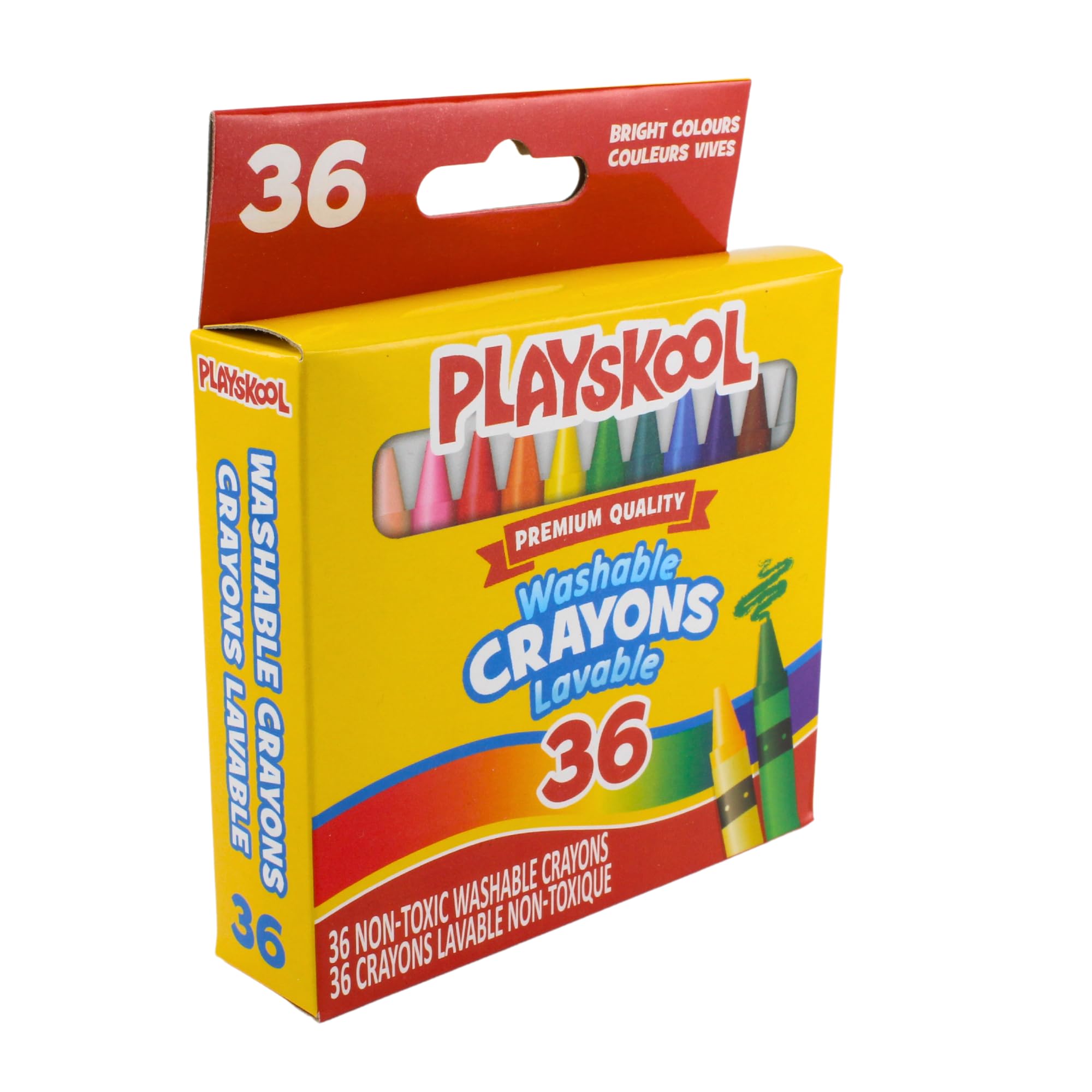 Playskool Hochwertige, abwaschbare Buntstifte Stifte, 36 Stück