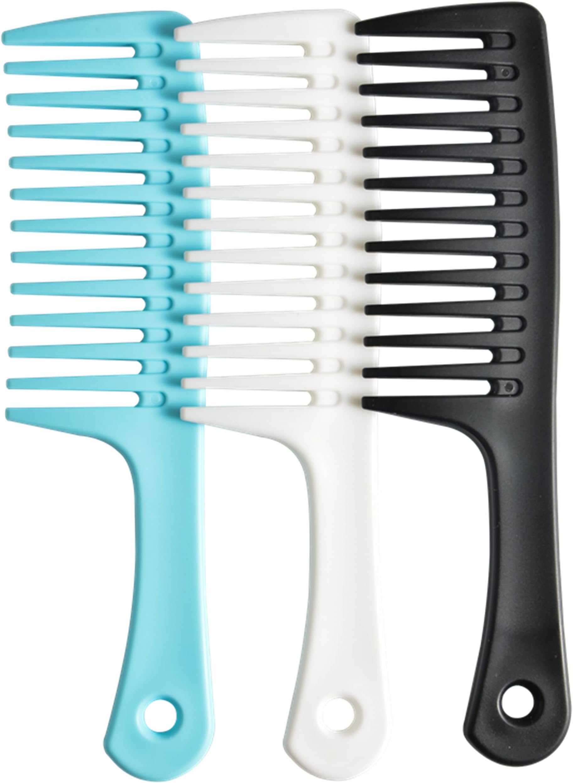 Wide Tooth comb, Large Detangling Comb for Women and Men, Durable Styling Brush for Curly, Long, Wet Hair Types - Professional Hair Care.