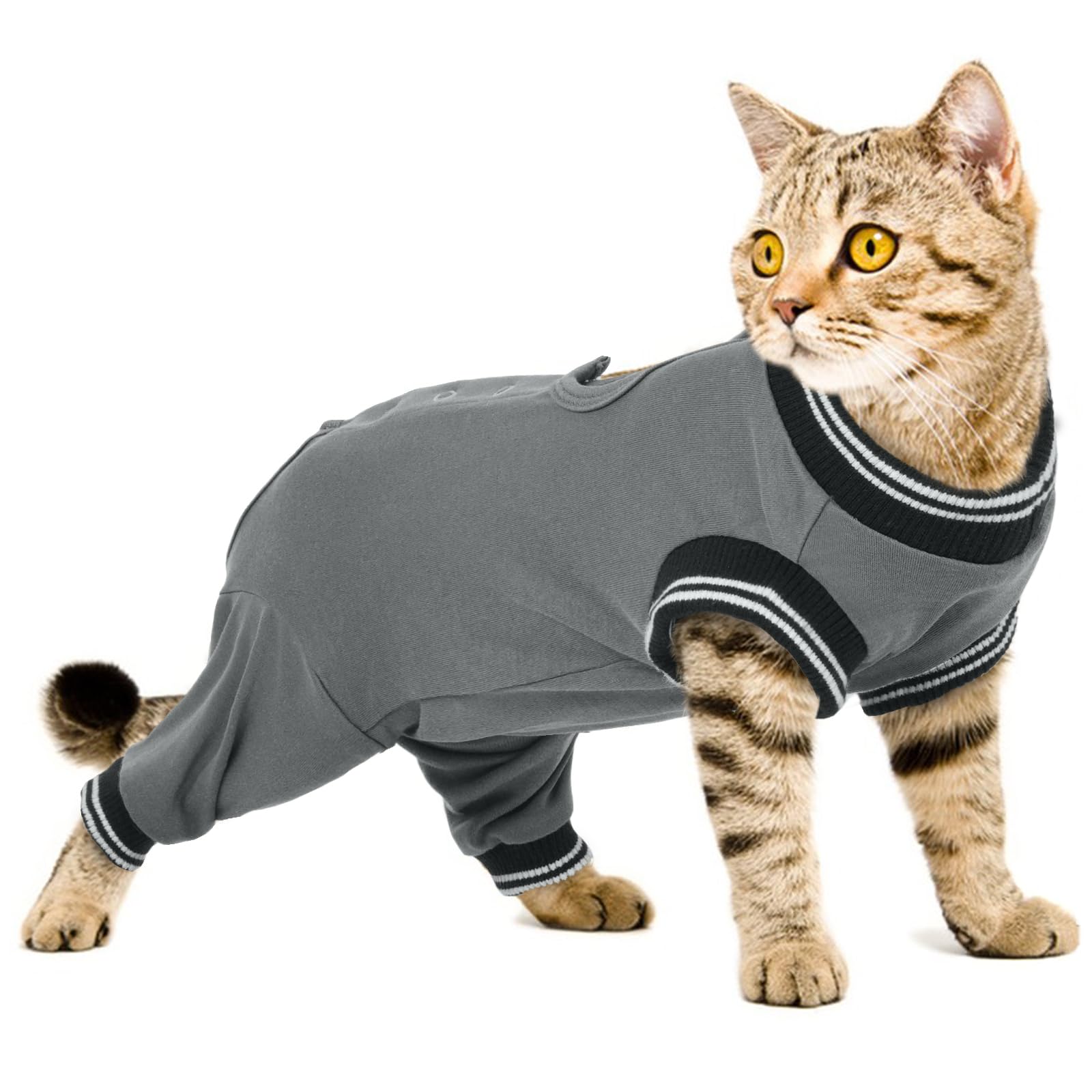 PUMYPOREITY Cat Surgical Recovery Suit