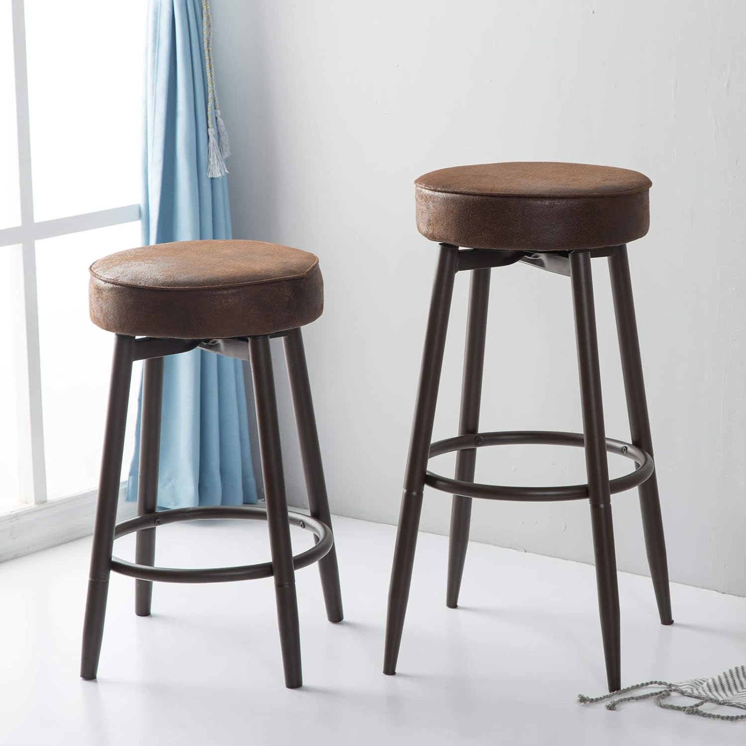 Buy Dyh Metal Bar Stools Set Of 2