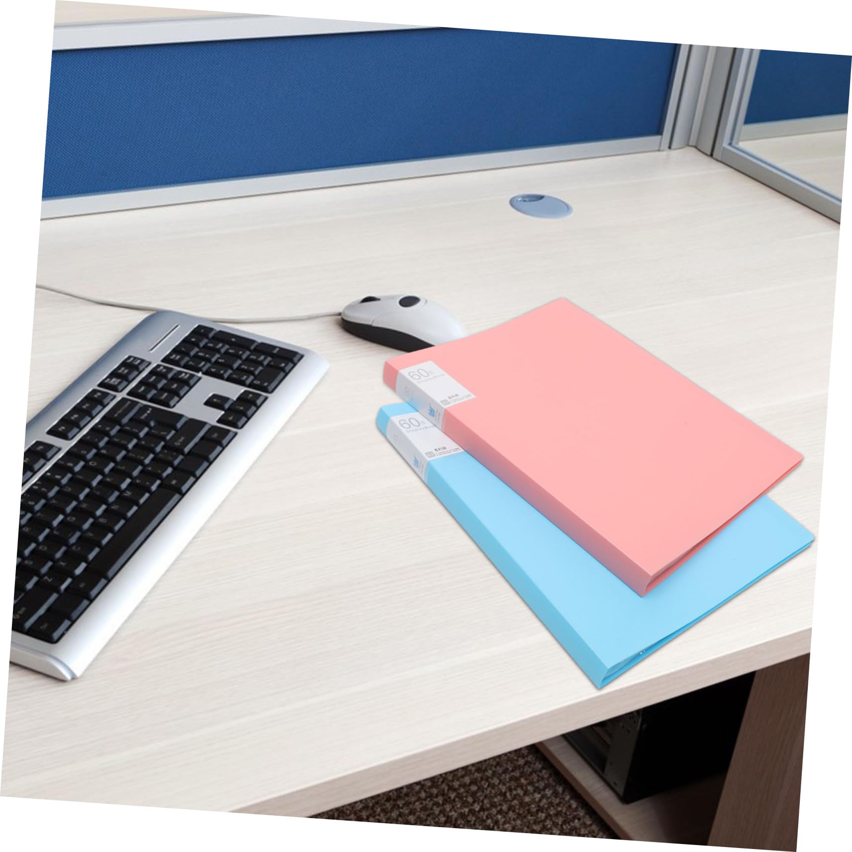 2pezzi Cartella Per Archiviazione Artistiche Organizer Plastica Con Capacità e Pockets Per Conservare Disegni e Documenti Creativi Colori