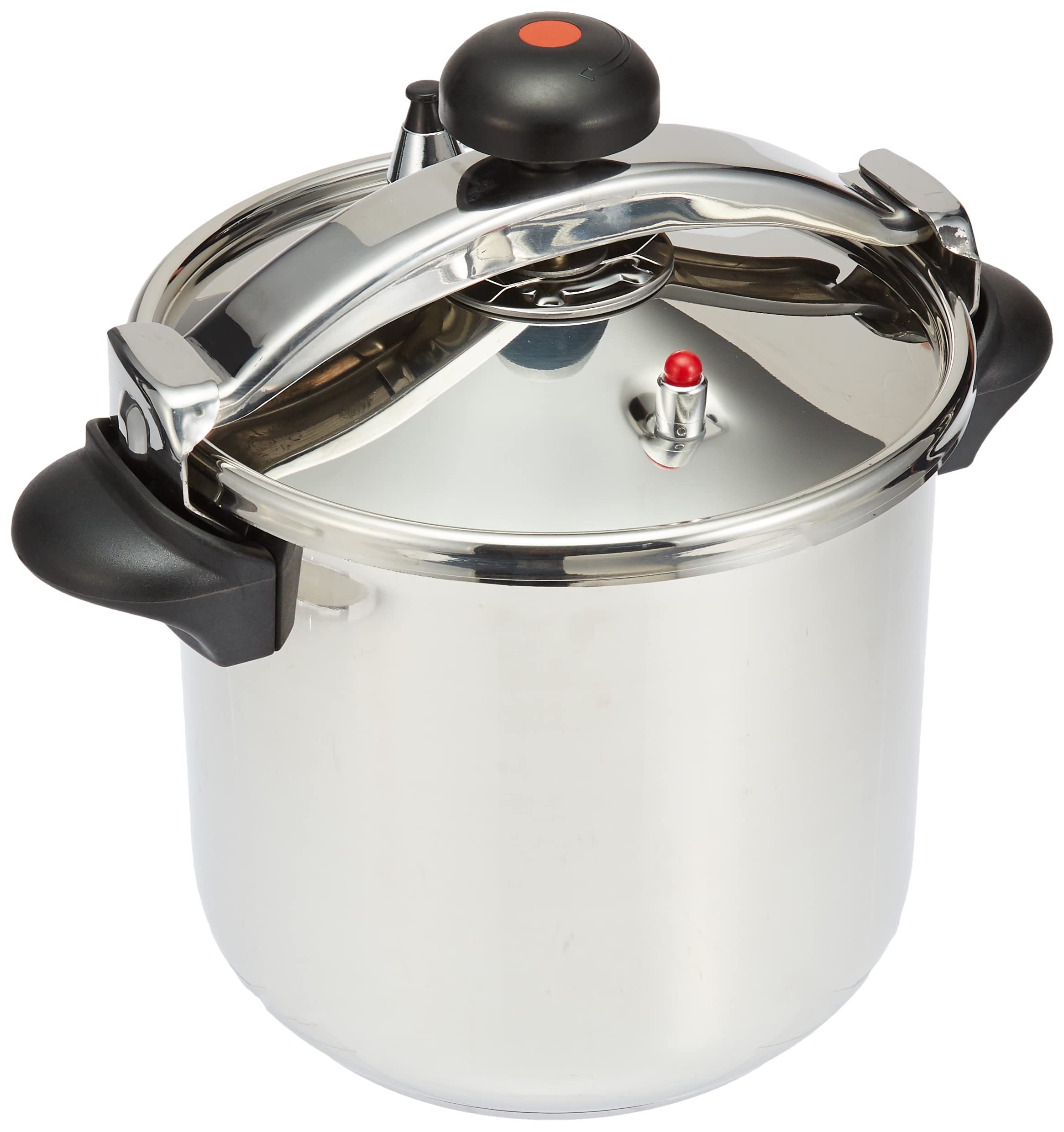 Munchen Stainless Steel Pressure Cooker 26cm/12L, Induction Bottom, Silver, BG4586mm