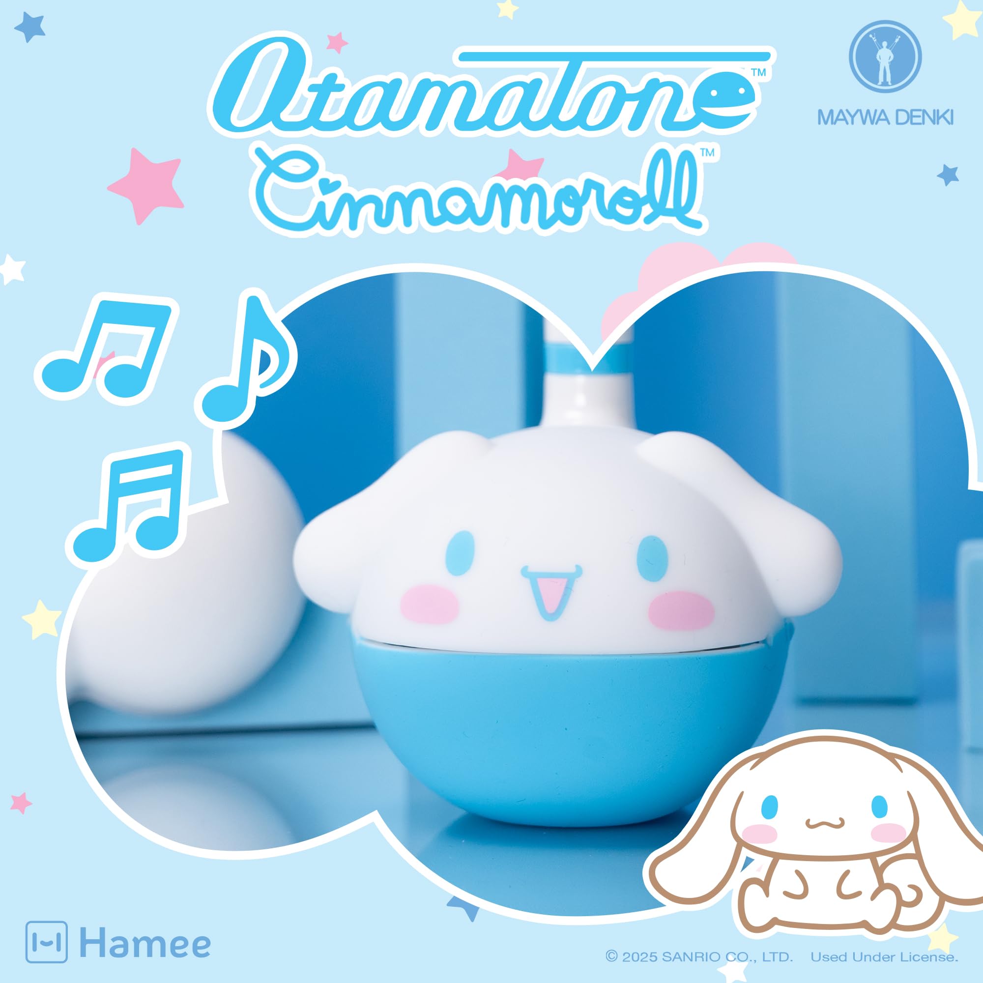 Amazon.com: Otamatone Sanrio Cinnamoroll Electronic Portable Music