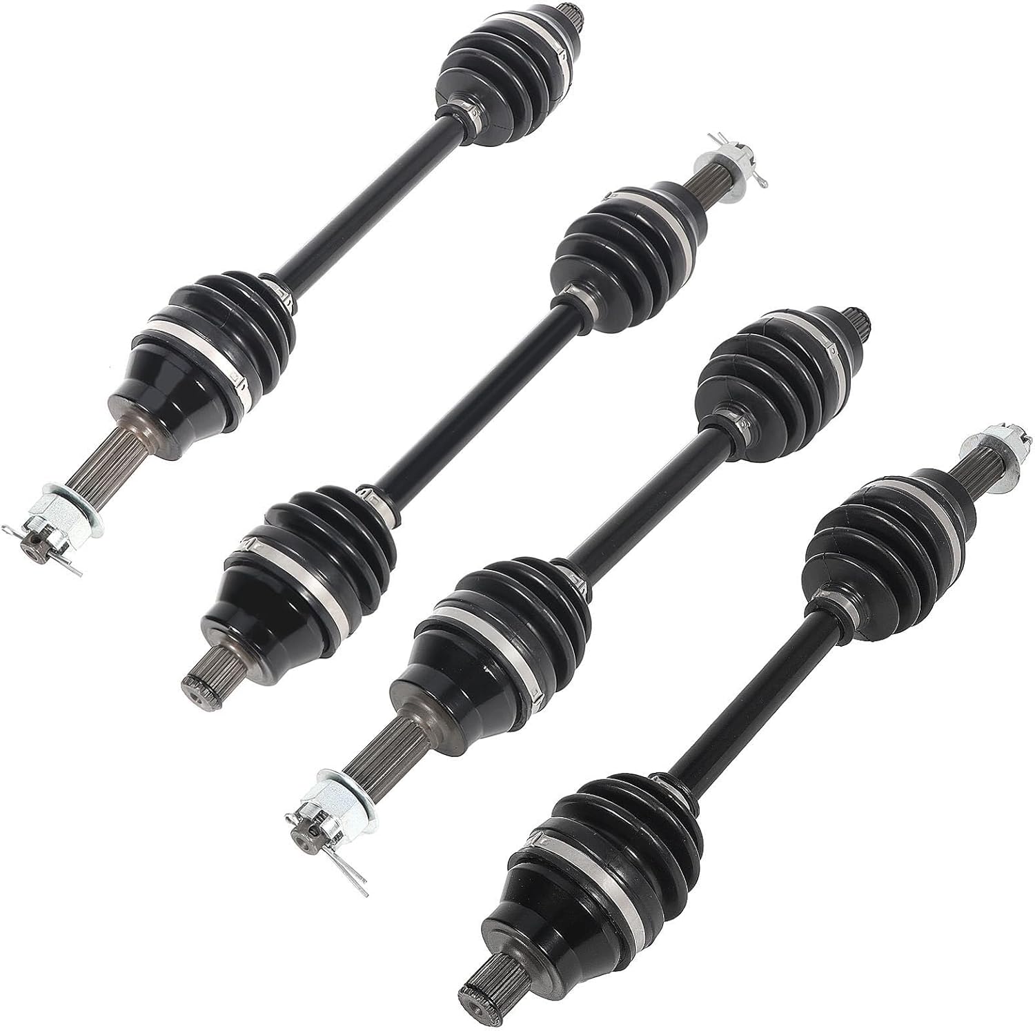 cciyu Front/Rear Left Right CV Axle fit for 2006-2010 for Polaris Hawkeye 300,for Polaris Sportsman 300 400 1332340 1332341