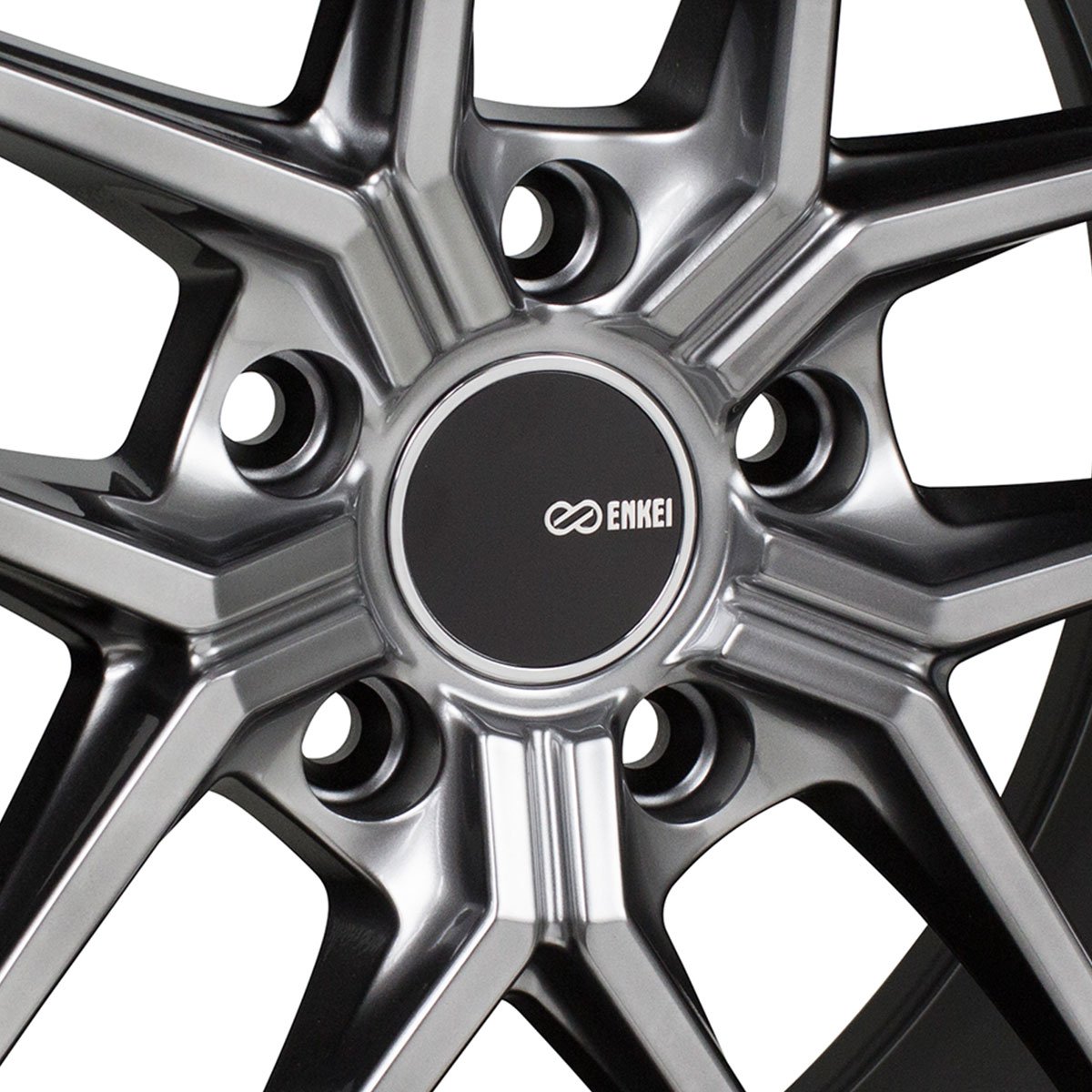 Amazon.com: 19X8.5 Enkei TY5 Wheel/Rim Hyper Silver 5x114.3 ET35