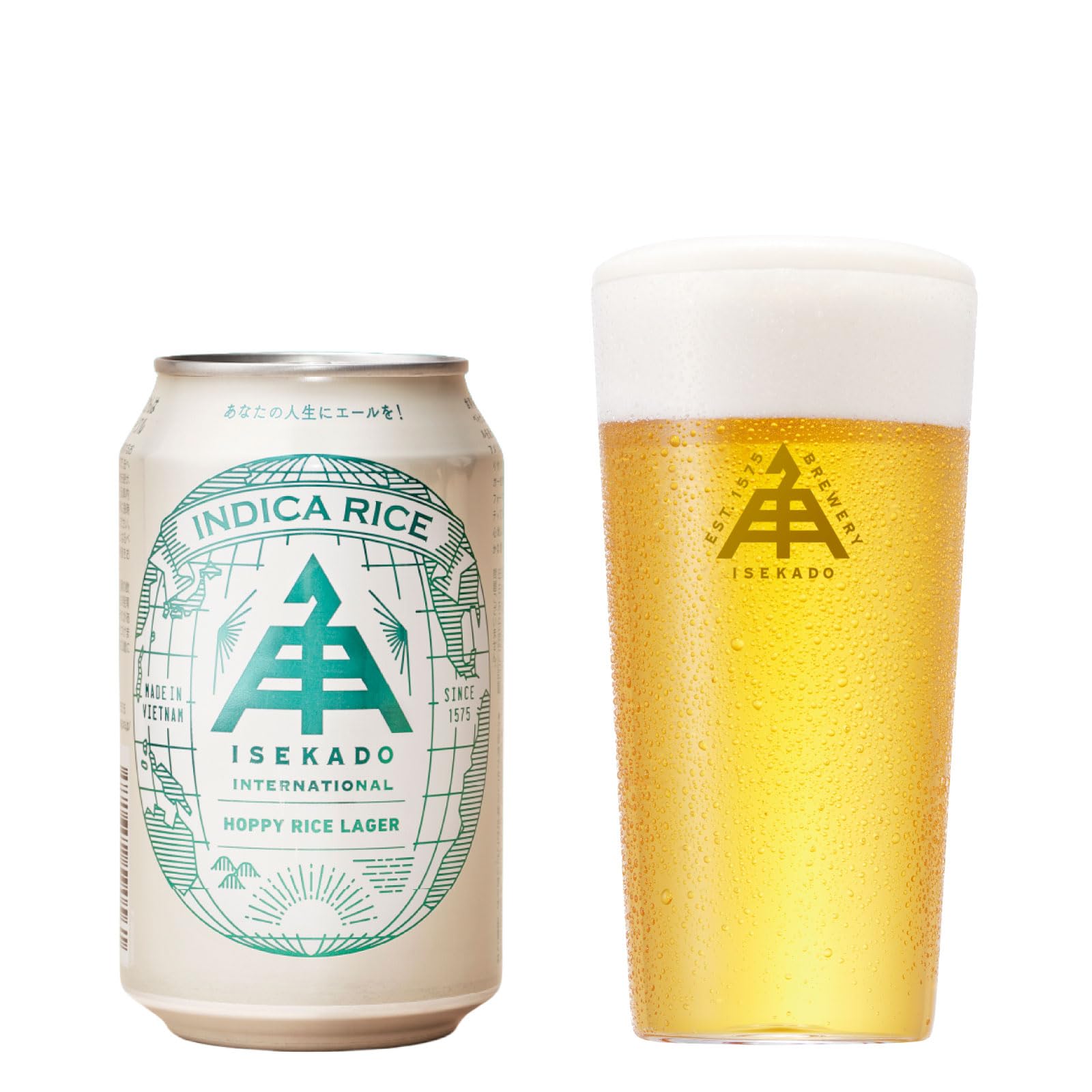 Amazon.co.jp: 伊勢角屋麦酒 ISEKADO ホッピーライスラガー 缶 330ml