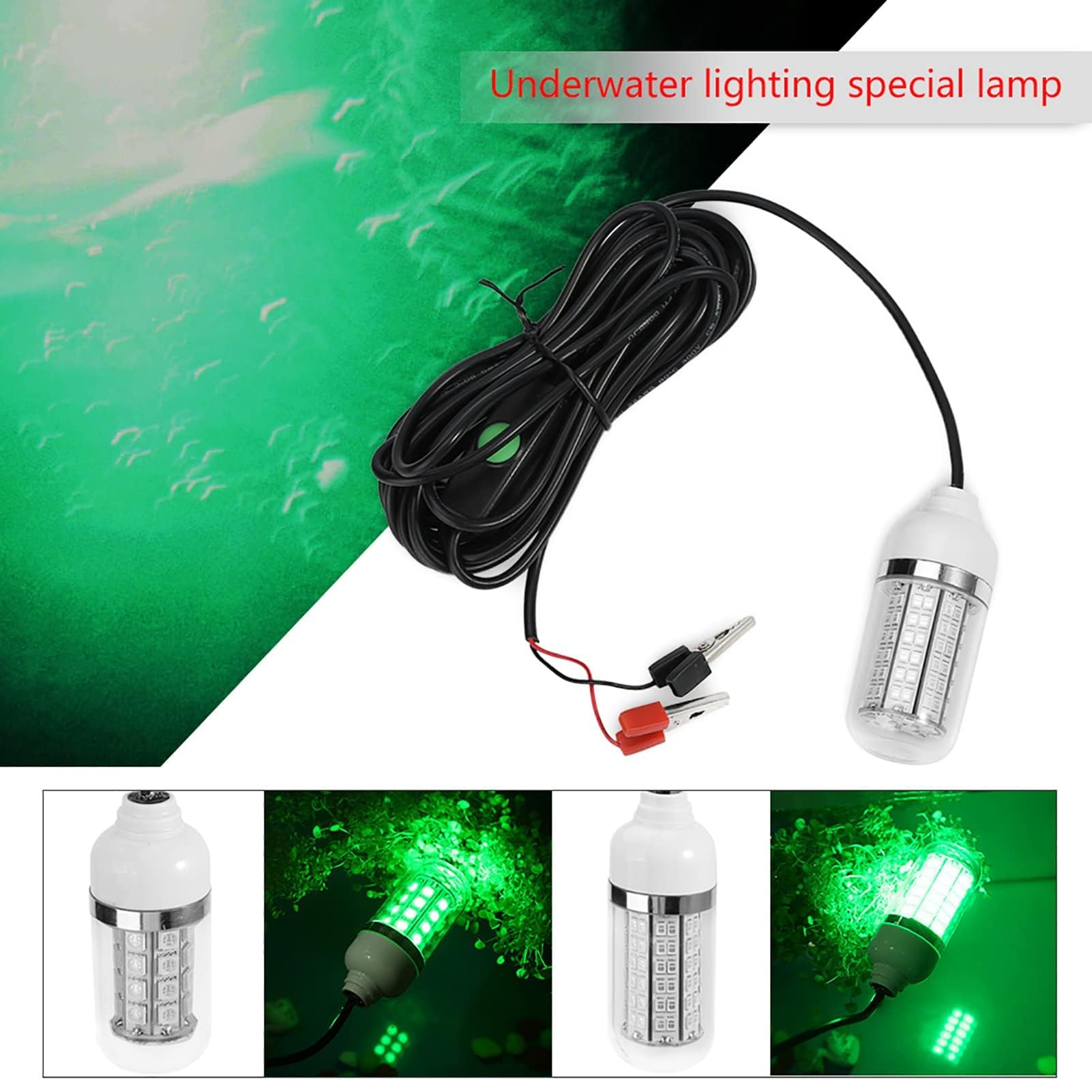 Światło wędkarskie, kształt oczu LED, wędkarstwo, podwodne, morskie, łódź, lampa, narzędzie do ryb, akcesoria do wędkowania na świeżym powietrzu