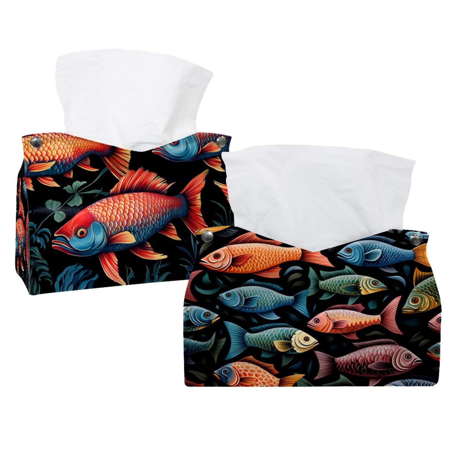 Boîte à mouchoirs lot de 2 solutions de table pour simplifier le service